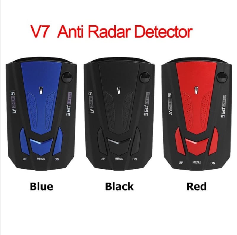 V7 Export Electronic Dog Vehicle Portable Radar Speedometer Car Electronic Dog Speed Detector with Chinese, English, and Russian Languages