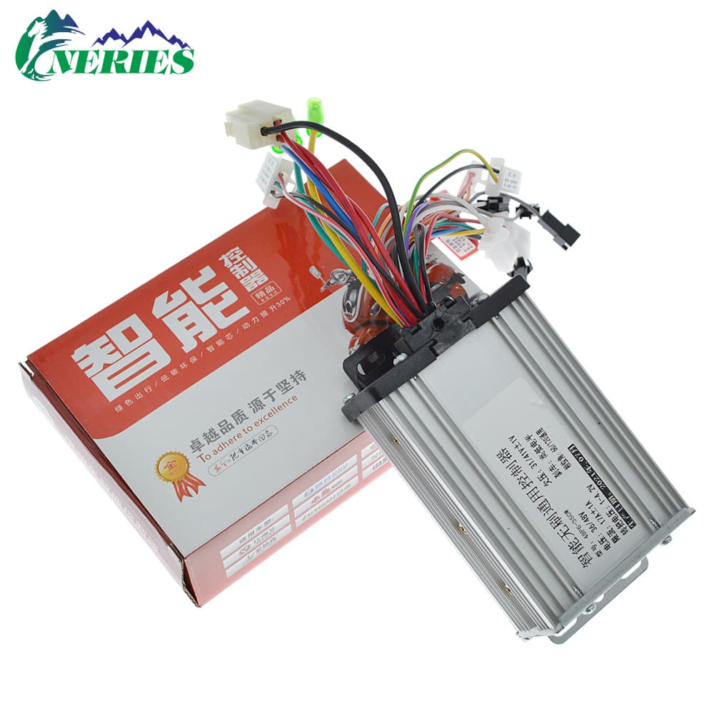 36V 48V electric vehicle brushless controller electric bicycle mountain bike 350W smart universal controller