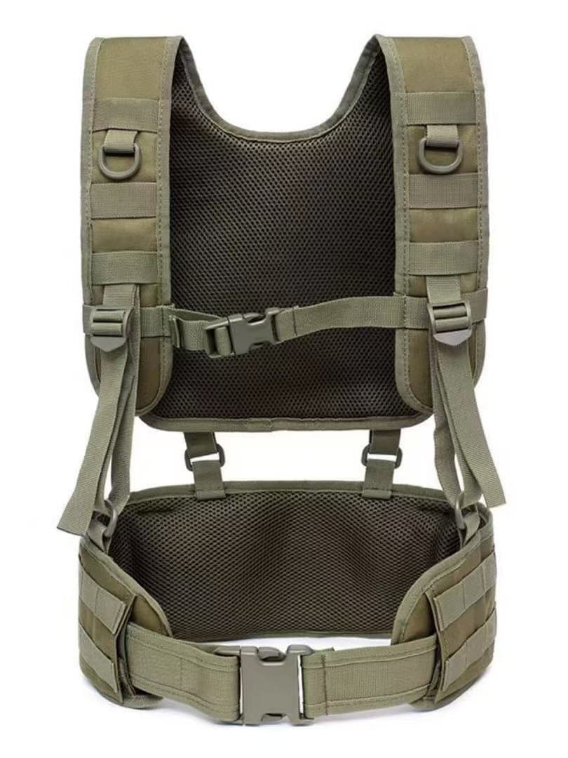 Outdoor Tactical Vest Belt Set, Multi-functional Tactical Belt, CS Field Protective Vest, Military Enthusiast Outdoor