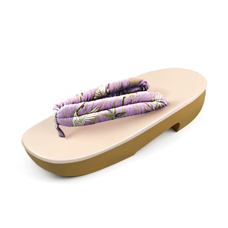 Japanese Soft-Soled Clogs Original Cos Sandals Wedge-Heeled Wooden Clogs Special for Dancers High-Heeled Flip-Flops Geisha Wooden Clogs