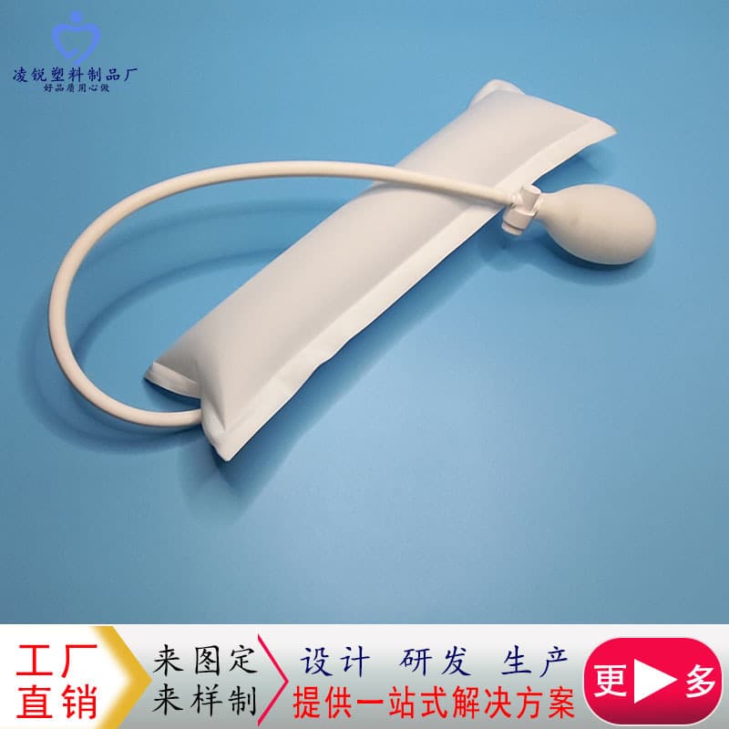 Direct sales of TPU round four-layer composite fabric airbag car backrest massage inflatable air cushion, customizable.