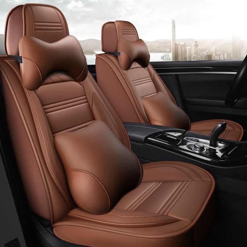 2019 New Car Seat Cushions, Full-Wrap, All-Season Leather, Interior Accessories, Factory Direct Supply, Dropshipping Available