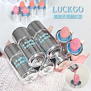 LUCKGO Shake Soft Matte Blush Liquid Korean-style Lightweight Skin-friendly Low-saturation Expanding and Contracting Color Liquid Blush