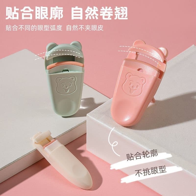 Portable Long-Lasting Mini Wide-Angle Clip Eyelash Curler, Lash Curling Tool, Beauty Tool