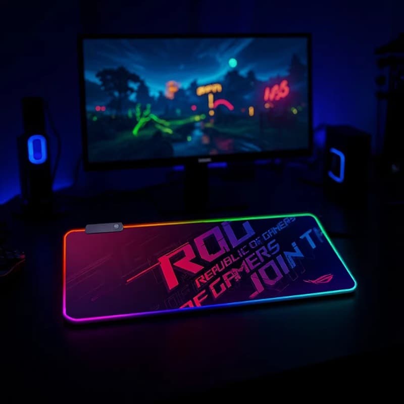Digital Computer Mouse Pad - Anime Series - Gaming Mouse Mat High Quality Rubber Base Smooth Surface Non-slip