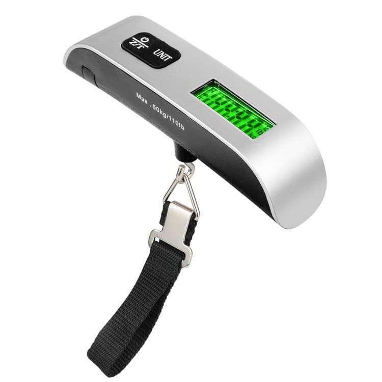 Portable Mini T-Shaped Electronic Scale 50kg Hook Scale Fishing Luggage Spring Loaded Hanging Scale