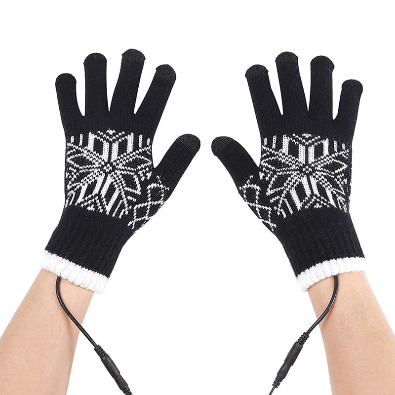 USB heating gloves USB electric heating gloves fingerless touchscreen warm outdoor cycling office removable washable in stock