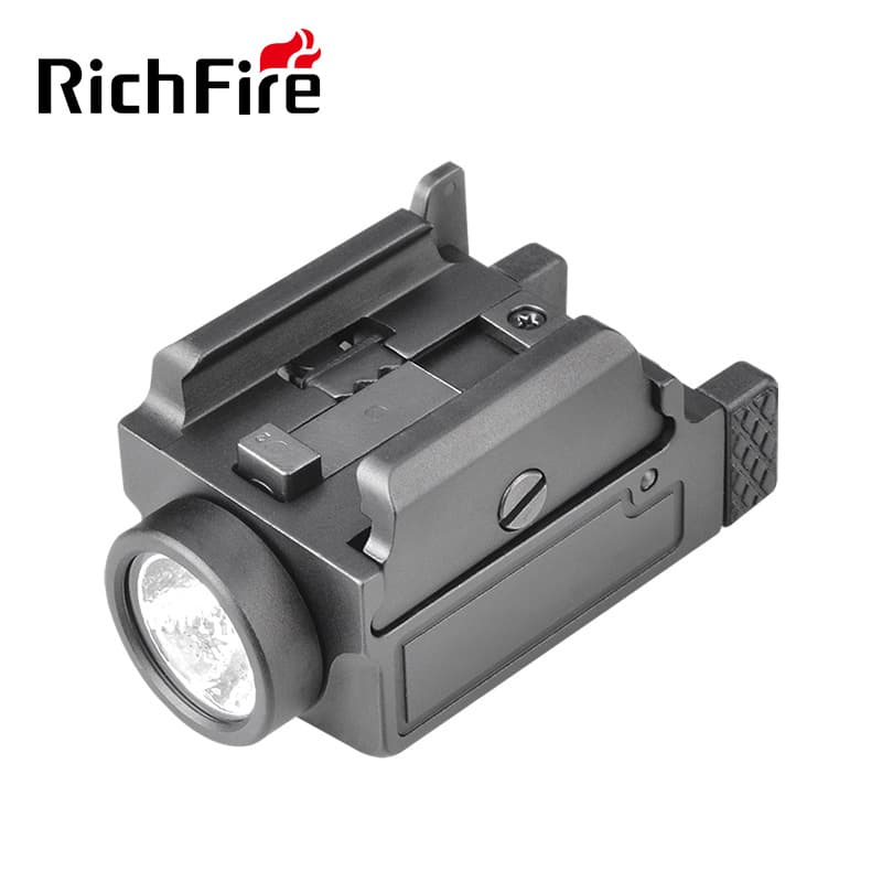 RichFire Outdoor Tactical Flashlight with High-Lumen Sliding Charging Slot, New Model