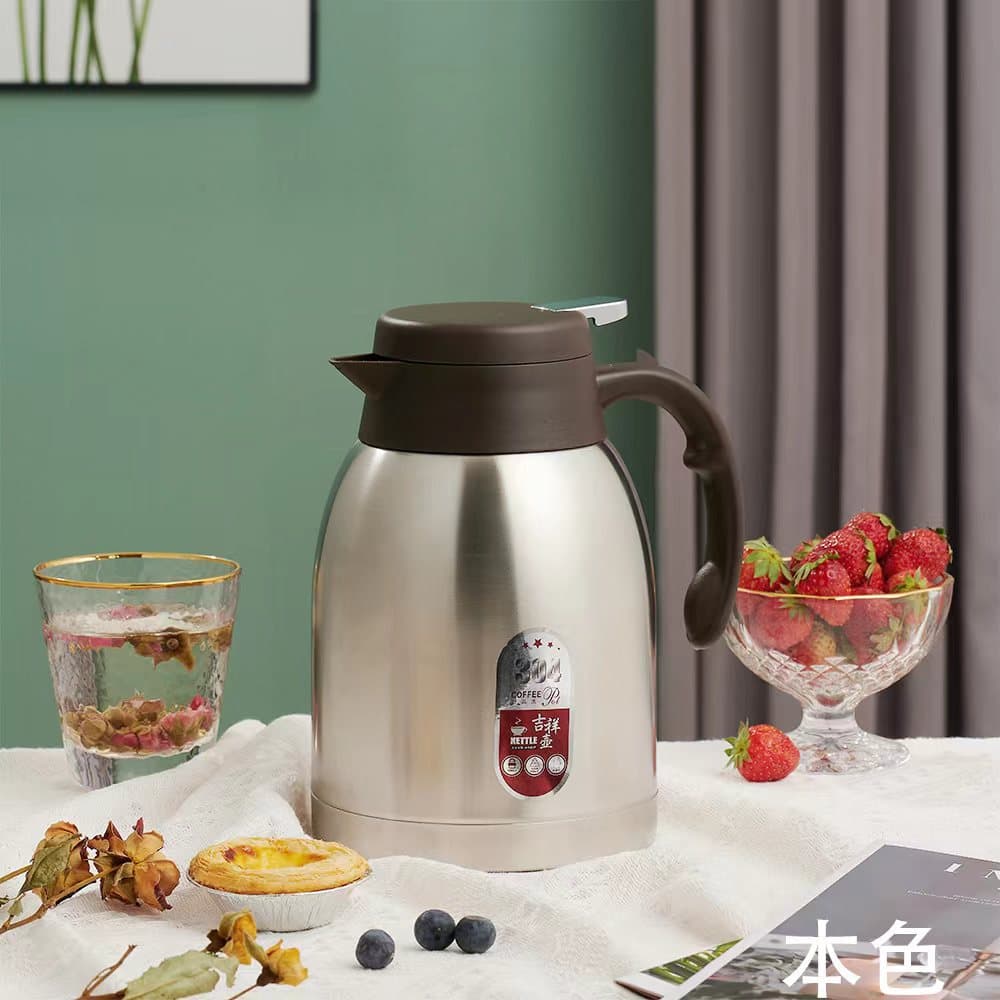 1.6L Auspicious Pot, 304 Stainless Steel Vacuum Insulated Bottle, Keeps Hot and Cold, Customizable and Processable
