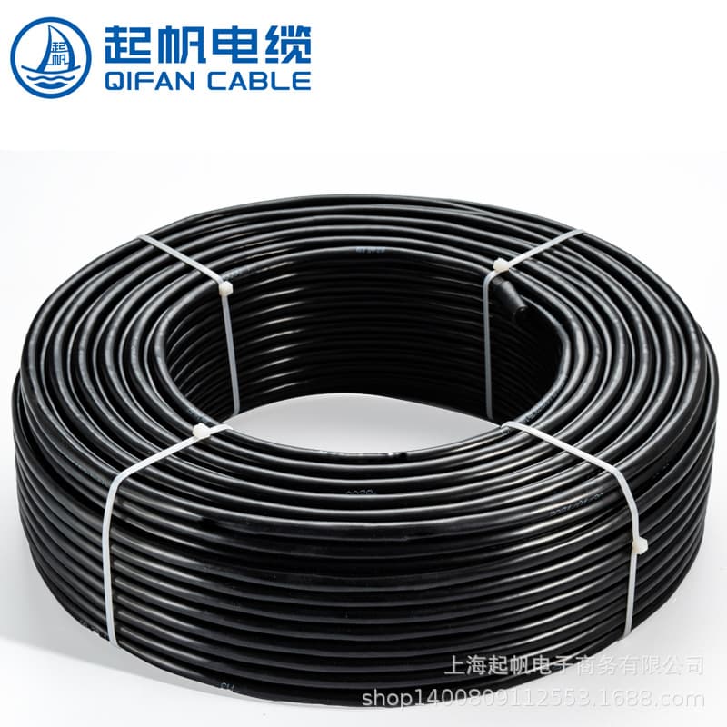 [Qifan Cable Factory Direct Sale] RVVP 2-6 Core 0.75 sq. mm National Standard Copper Core Shielded Sheathed Cable
