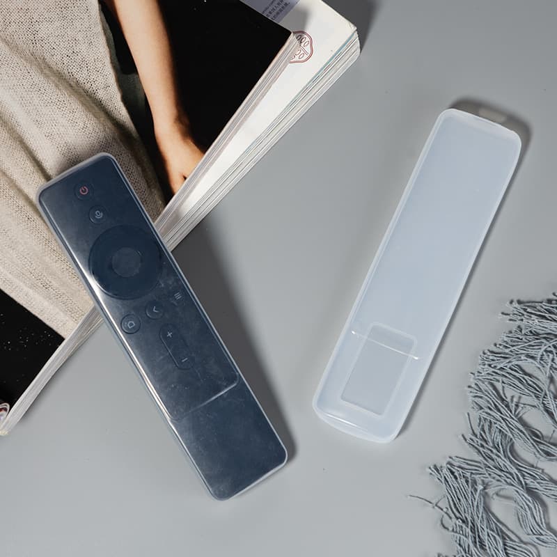 Cross-border hot-selling Xiaomi TV remote control protective case, transparent waterproof and dustproof cover, silicone remote control cover