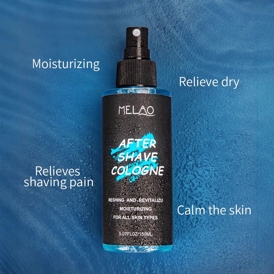 Cross-border aftershave spray shaving lubricant natural moisturizing care oil control hydrating toner aftershave wholesale