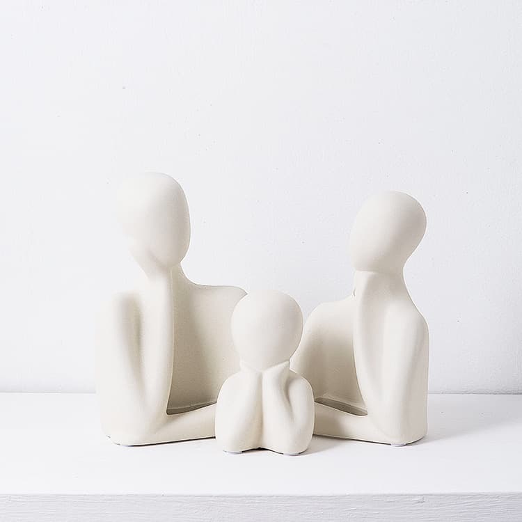 Couple Embrace Italian Minimalist Figurine for Bedroom, Entryway, TV Cabinet, Home Decor, Housewarming Gift
