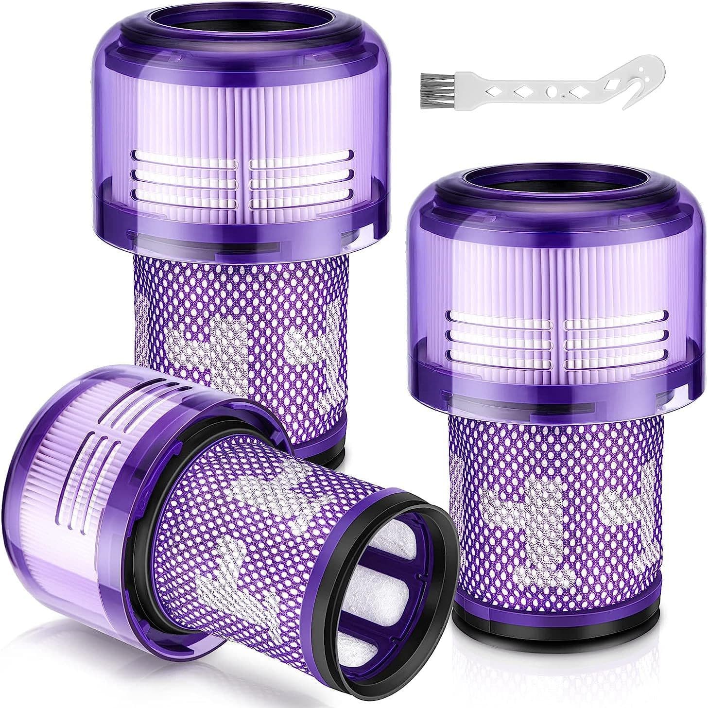 Dyson V12 Detect Slim Vacuum Cleaner Accessories Filter Cleaning Home Use XT-2023071401 Manual Control No Power Required