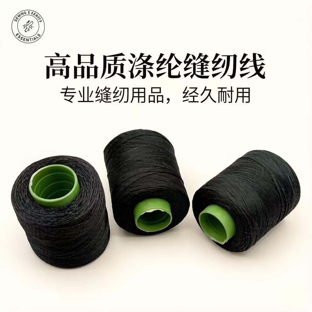 Home Durable Sewing Thread Set for Mending Clothes, Polyester Sewing Thread, Black and White Hand Sewing Thread, Colored Sewing Thread