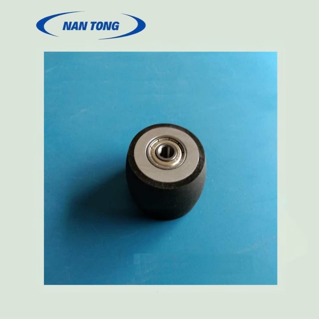 Komori Roland machine accessories, paper rollers, paper feed rollers, paper pressure rollers, polyurethane rubber wheels, Heidelberg accessories