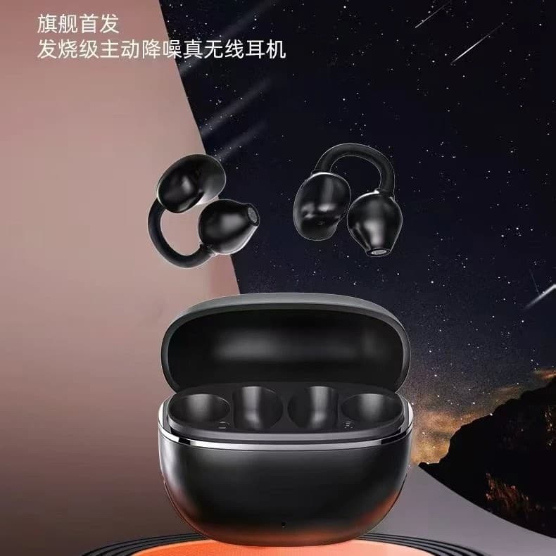 【Bangweishi】J05 Dynamic Sports Bluetooth Earbuds Clip-on Type Ultra-long Standby