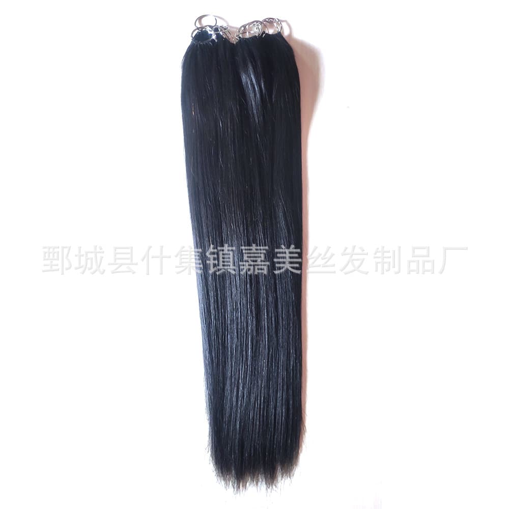 Feather Hair Extensions Braided Hair Invisible Seamless Feather Hair Extensions Real Human Hair Can Be Dyed And Permed Yunnan Hair
