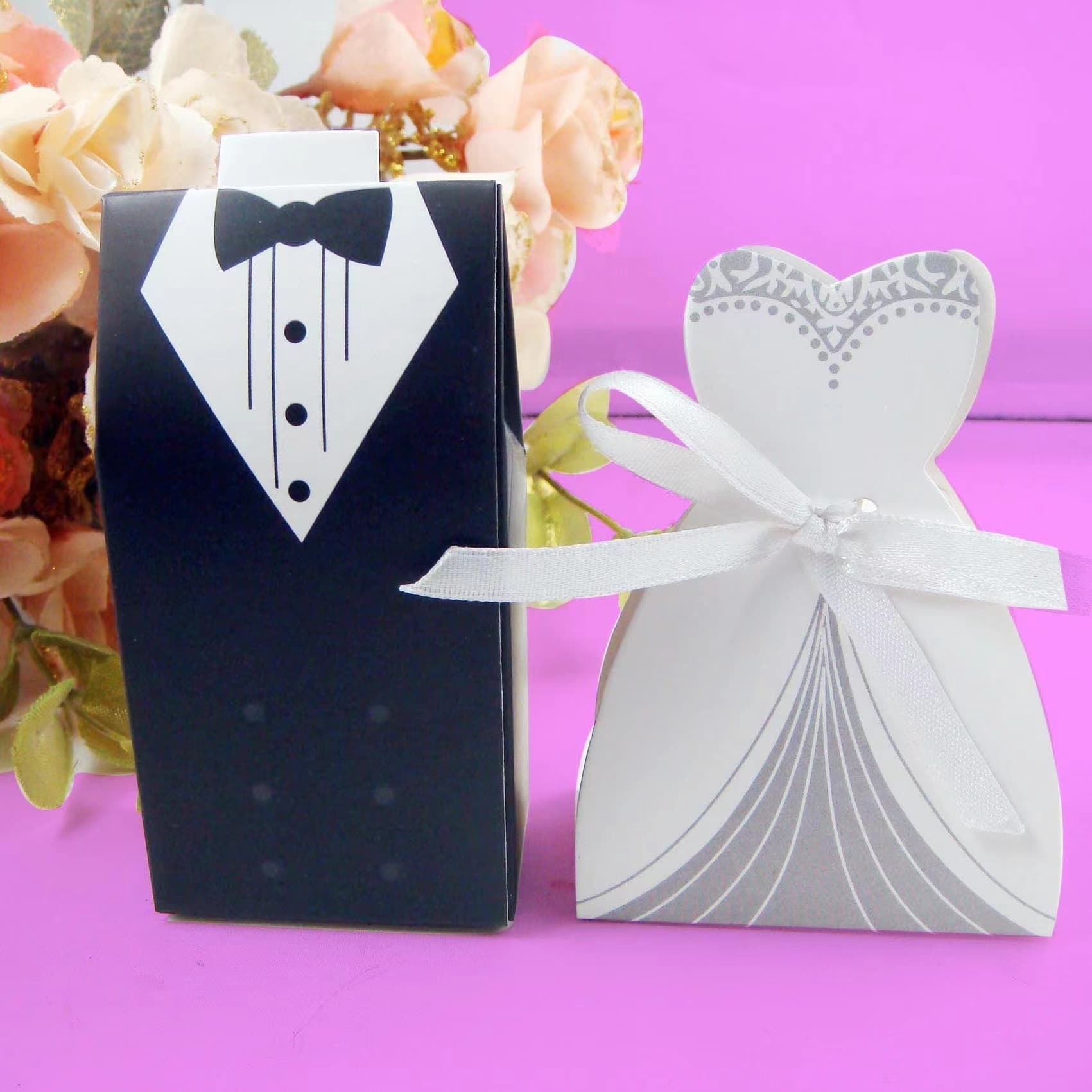 European dress wedding candy box wedding candy box bride and groom wedding candy box accompaniment gift box wedding essentials