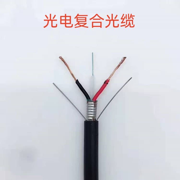 Optical-optical composite cable, 4-core, 6-core, 8-core, 12-core, 2*0.5/1.5/2.0/2.5 OPLC standard cable fiber.