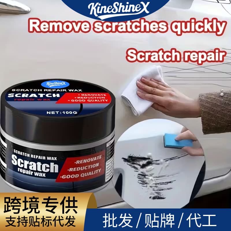 KineShineX Quick Scratch & Swirl Mark Remover Paint Restoration Polish with Applicator Cloth