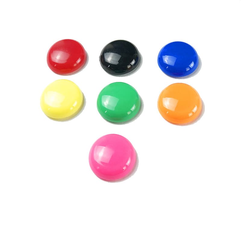 Magnetic buckle magnet magnetic particles round mushroom whiteboard magnet colorful magnetic nails on the blackboard strong cute small suction
