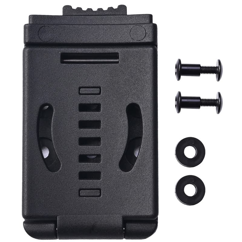 Quick-Release Belt Clip / Back Clip for Outdoor Tools, EDC Knife Sheath / K-Sheath, Backpack Buckle Clip with Locking Auto Button