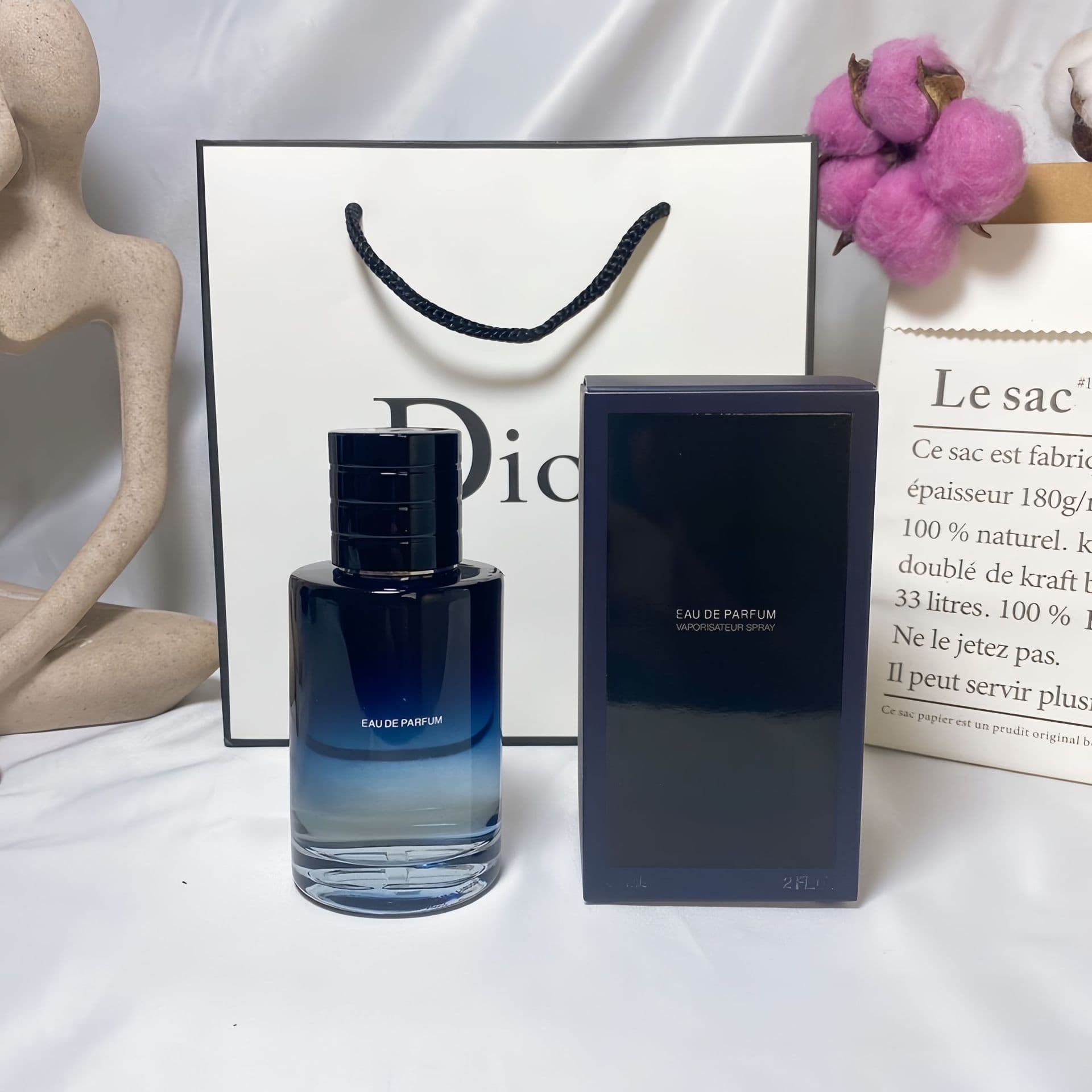 Cross-border Sauvage Parfum Men's Woody Blue Aromatic Cologne, Long-lasting Fragrance, Wholesale