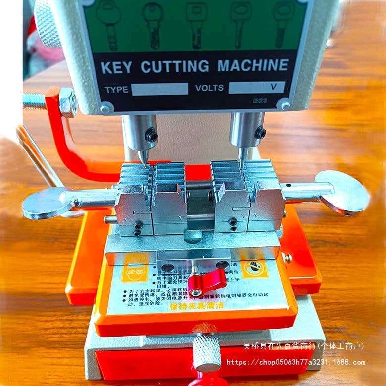 New Multi-functional Key Machine Vertical/Horizontal All-in-One Adjustable Head Flat and External Milling Key Duplicator Copper