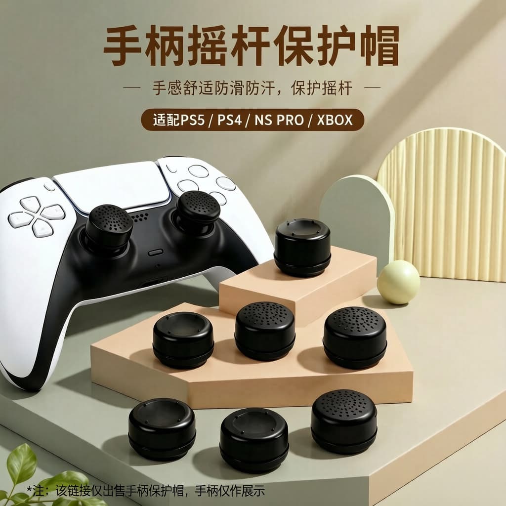 Suitable for ps5 game controller rocker cap seriesX game controller rocker heightening cap e-sports game rocker cap