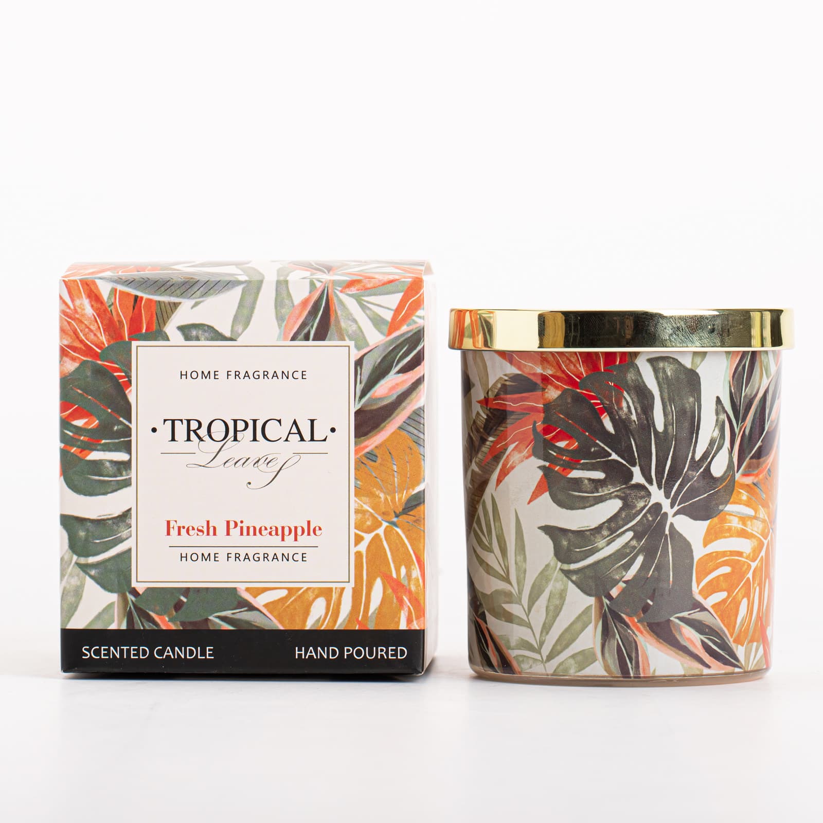 Scented Candle Soy Wax Wholesale Aromatherapy Candle Handmade Pineapple Bedroom Decoration Cross-border Scented Aromatherapy Candle Cup