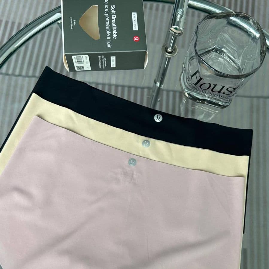 Original New lululemon Lulu Lemon antibacterial seamless modal underwear women's comfortable high waist briefs