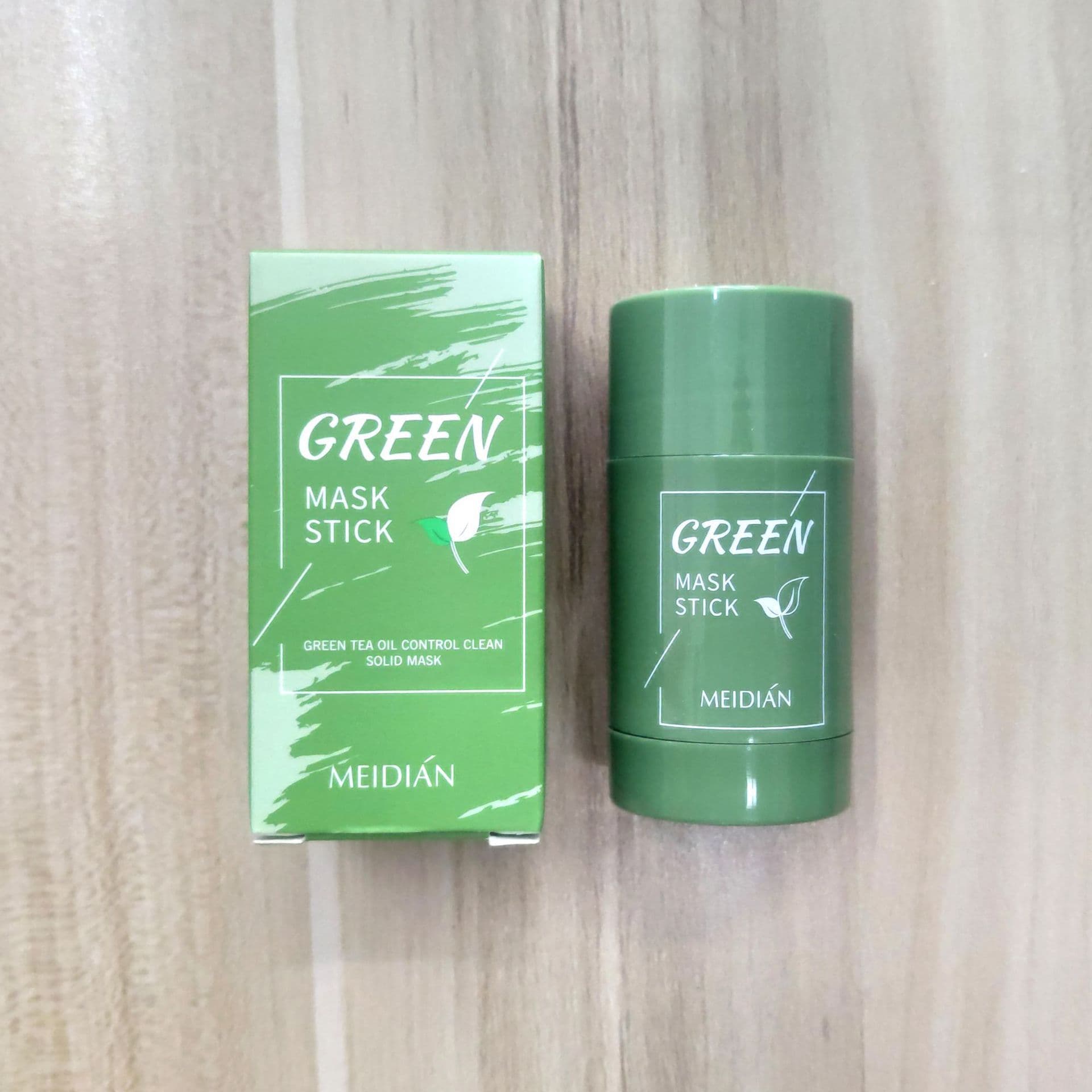 Source Highlight Green Tea Mud Mask Cleansing Solid Mask Eggplant Deep Cleanse TikTok Same Style Solid Mask