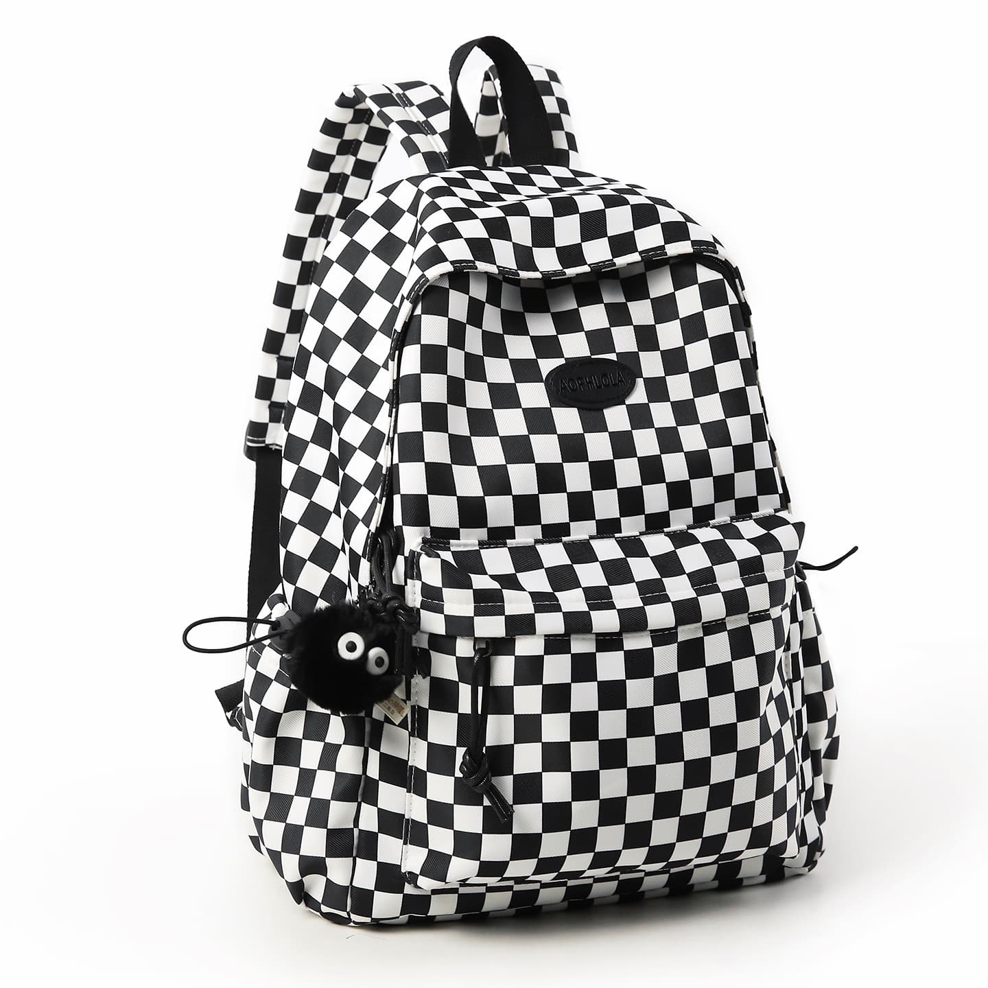 YX New Large Capacity Backpack Leopard Print Laptop Backpack College High School Student Bag Korean Style Cross-Border Wholesale