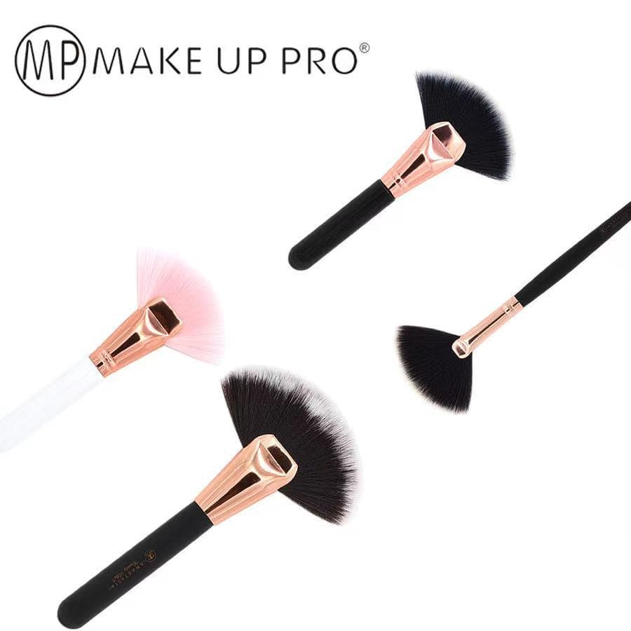 Single Makeup Brush - Fan Brush - Fan Shape Makeup Brush, Powder Brush, Excess Powder Brush, Beauty Tool