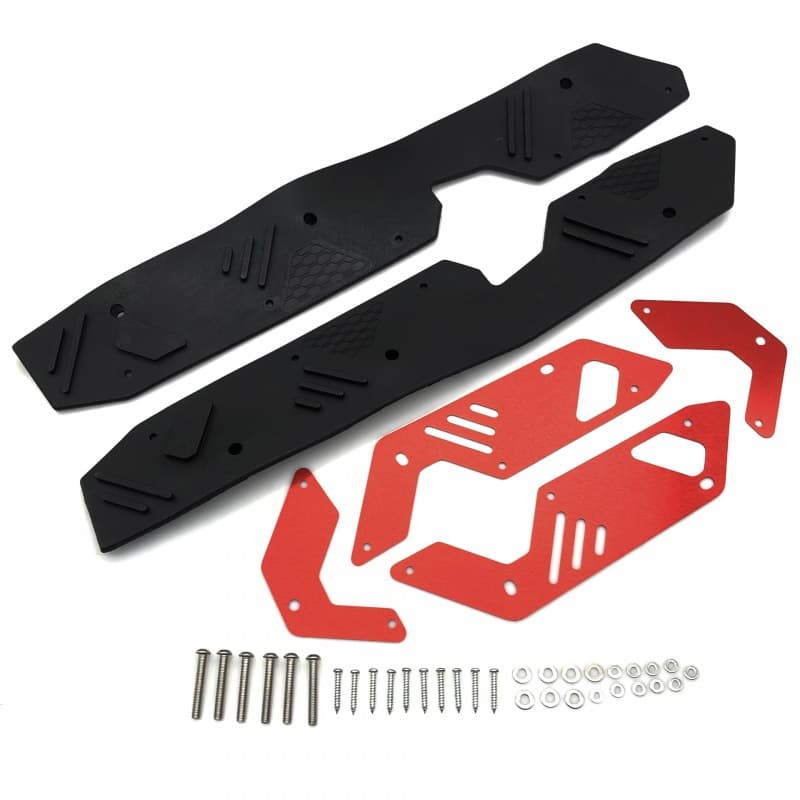 Non-Slip Aluminum Alloy Pedal Decorative Part for HONDA ADV160 Motorcycle Modification Anti-Skid Footpad Customizable Design
