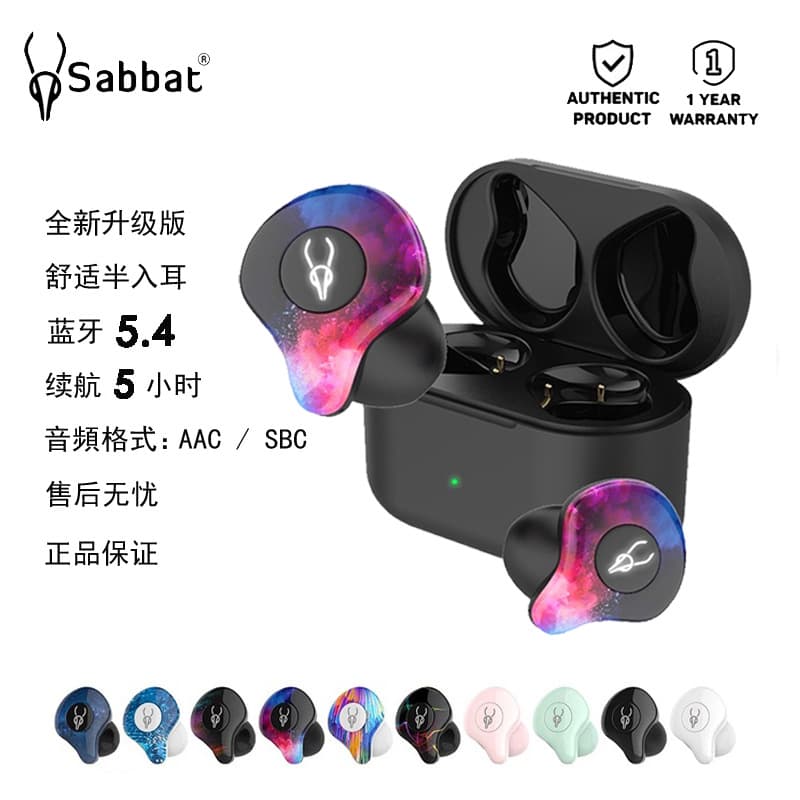 2026 Magic Banquet X12Pro True Wireless Bluetooth Earphones Stereo Semi-In-Ear Type 5.4 High-Quality Sound