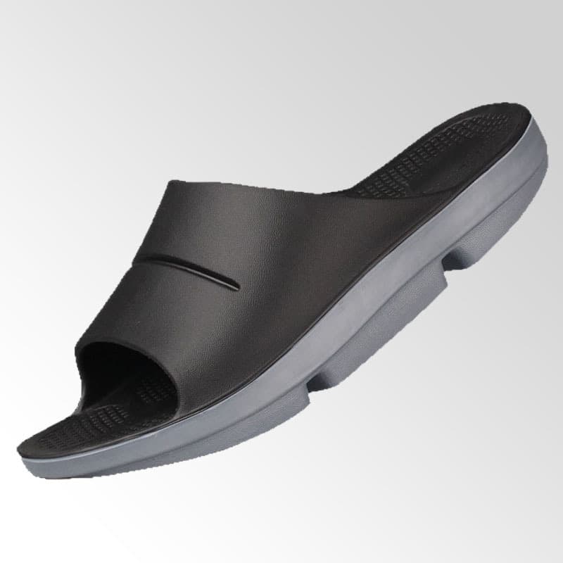 Cross-border Large Size Men's Summer Thick Sole Arch Support Sandals, Men's Extended Size 47, Anti-slip and Wear-resistant Flip-flops for Hotel