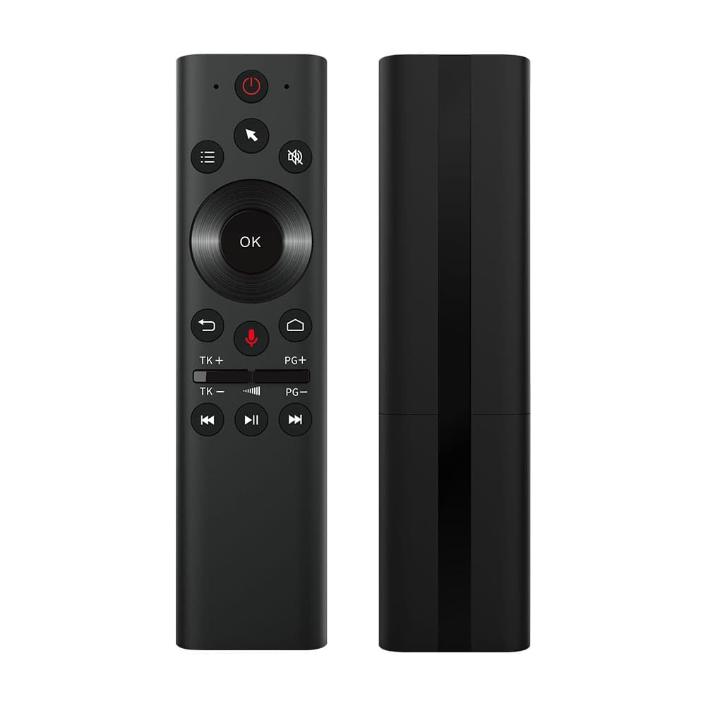 2.4G Bluetooth Dual-Mode Wireless Voice Air Mouse with Gyroscope, Supports TikTok Page Turning and Video Swiping with Buzzer
