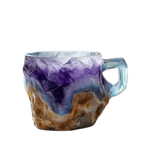 Creative new mug mineral style Coffee Mugs imitation mineral style resin plastic coffee cup