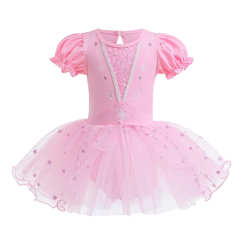 2026 New Girls' Ballet Tutu Dress Original Design Tutu Skirt Frozen Elsa Princess Dress