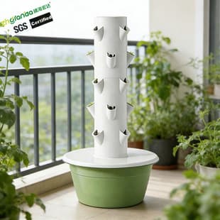Balcony Vegetable Gardening Flower and Plant Potted Vertical Hydroponic Tower Vegetable Growing Machine Soilless Cultivation Equipment