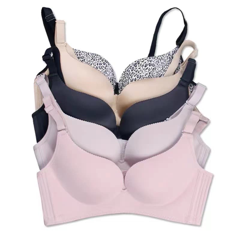 KIVIE Flagship Store Women's Bra Wire-Free Sexy Underwire Bra Marry Me