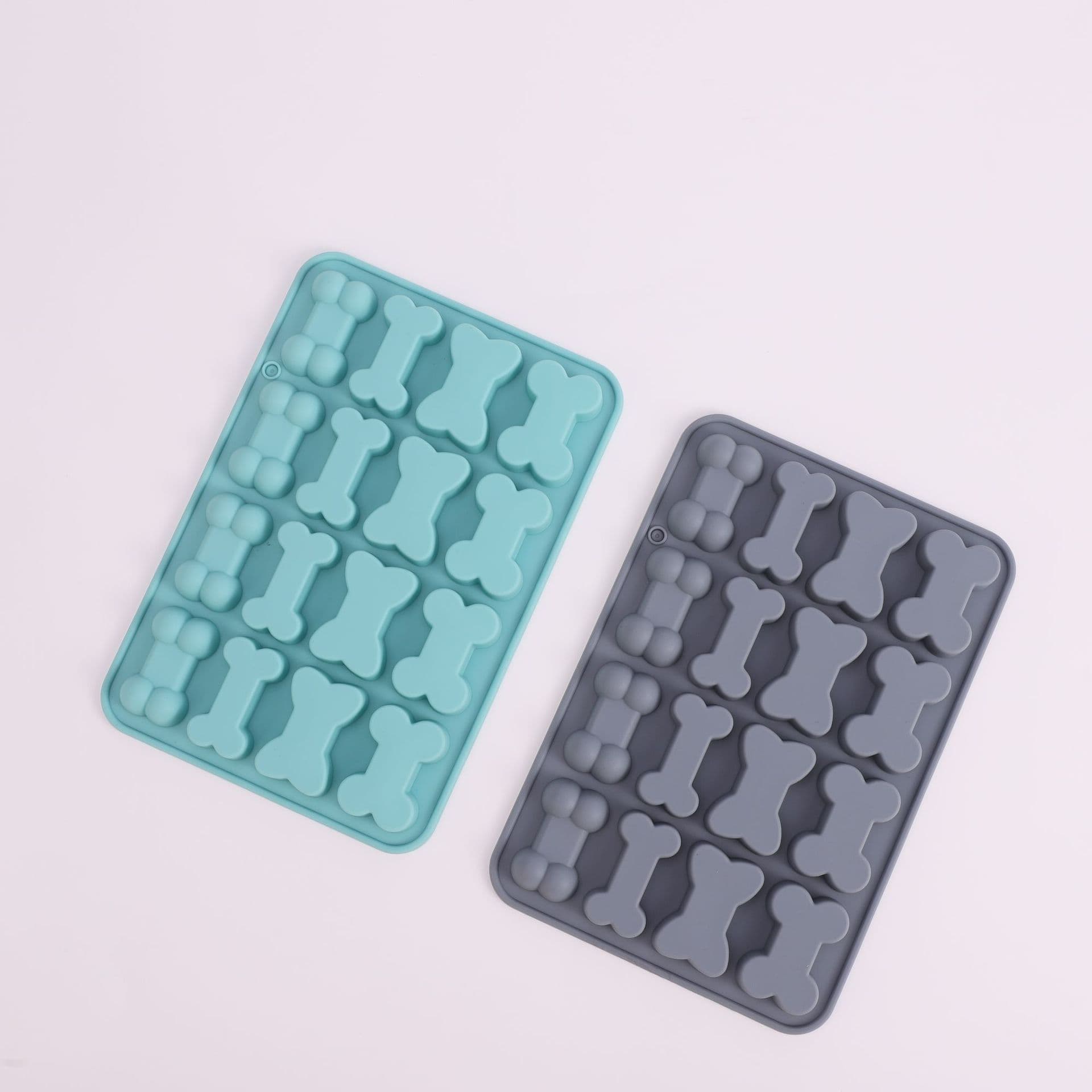 Factory Direct 16-Cavity Bone-Shaped Silicone Cake Baking Mold Chocolate Bone Mold