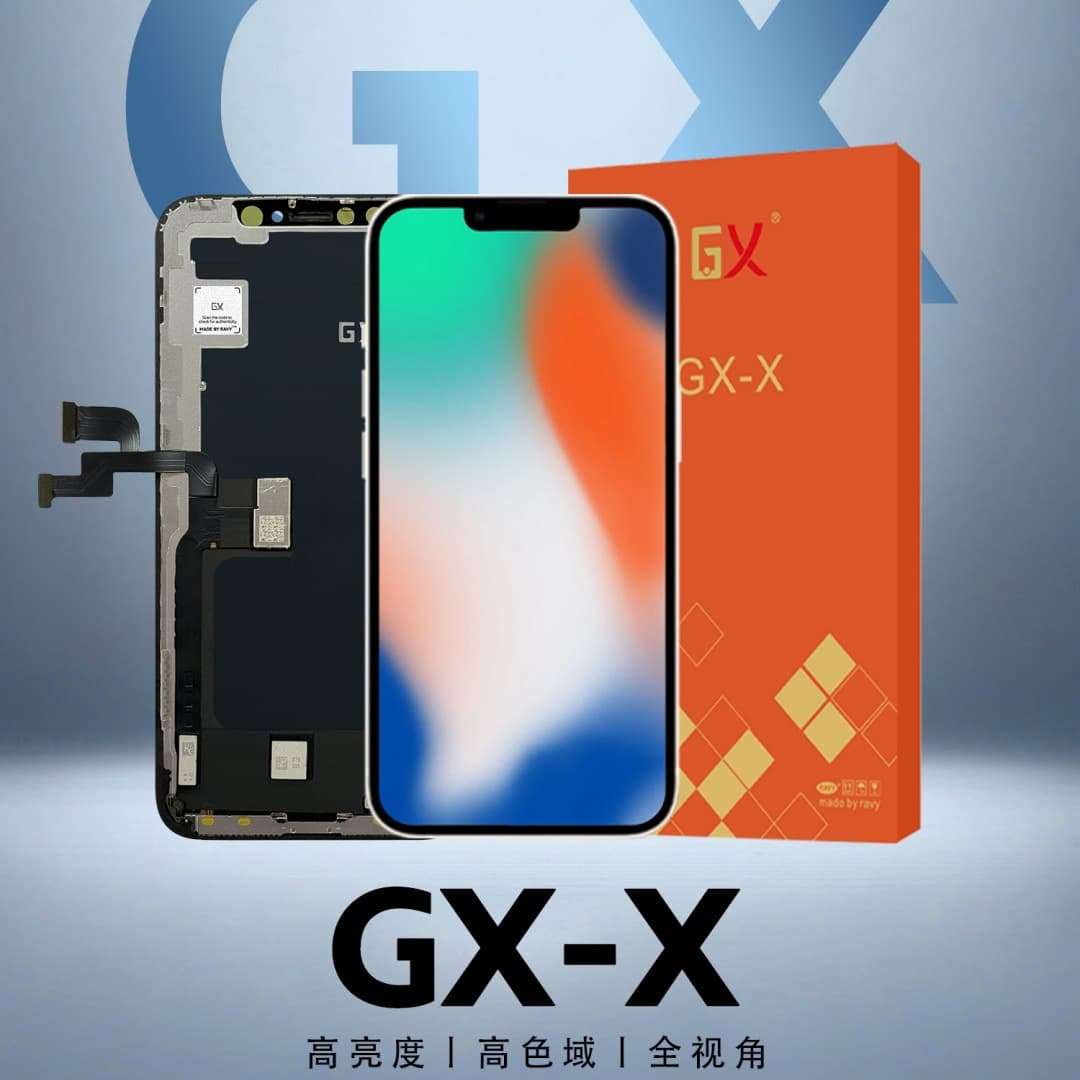 Gx Is Suitable for Apple X Screen Assembly, iPhone Xs/Xr/Xsm Internal and External LCD Integrated Screen OLED Display