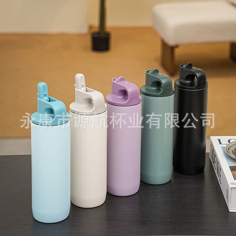 Japanese cross-border source Amazon sports hot-selling insulated bottle KINTO same style convenient straw fitness thermos cup