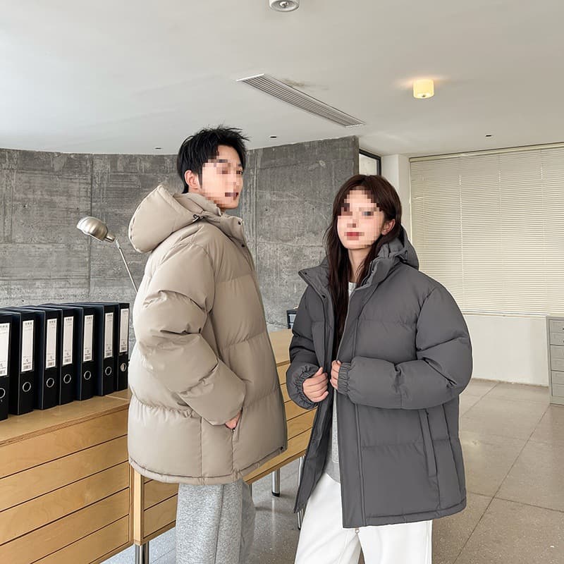 Cross-border wholesale autumn and winter main push new cotton jacket men and women cotton jacket couple winter coat trendy brand Korean version drop shipping