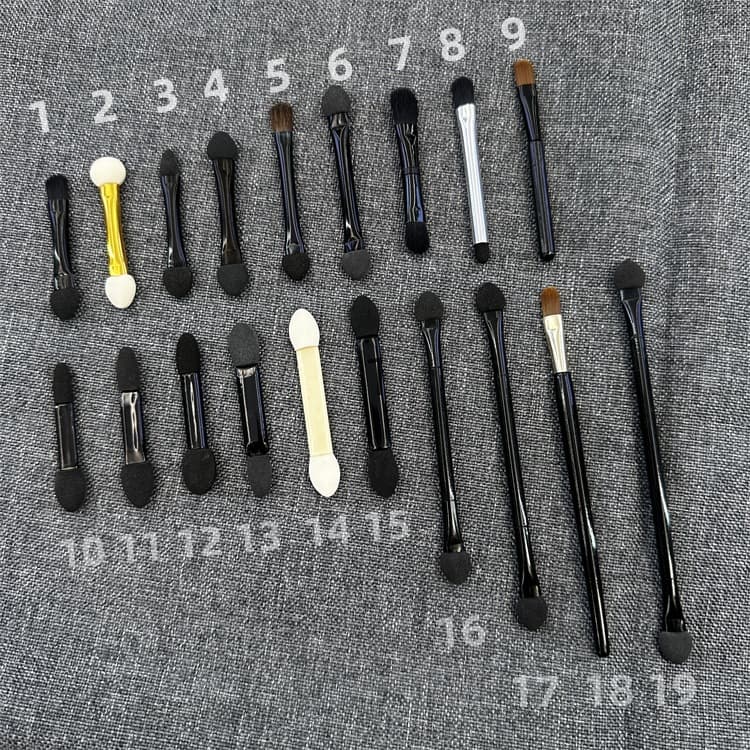 Keziven Manufacturer Professional Makeup Brush Set Various Sizes Sponge Eyeshadow Brush Series Makeup Brushes