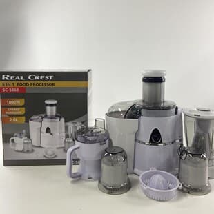 6-in-1 Juicer Blender Multi-Functional Mixer Food Processor Meat Grinder Factory Cross-Border