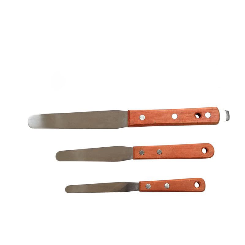 Stainless steel ink adjusting knife, ink scraper, printing ink adjusting blade, screen printing mixing knife, multi-specification wholesale
